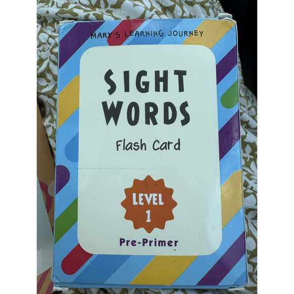 Other - OLEFUN 220 Sight Word Flash Cards - Mary's Learning Journey